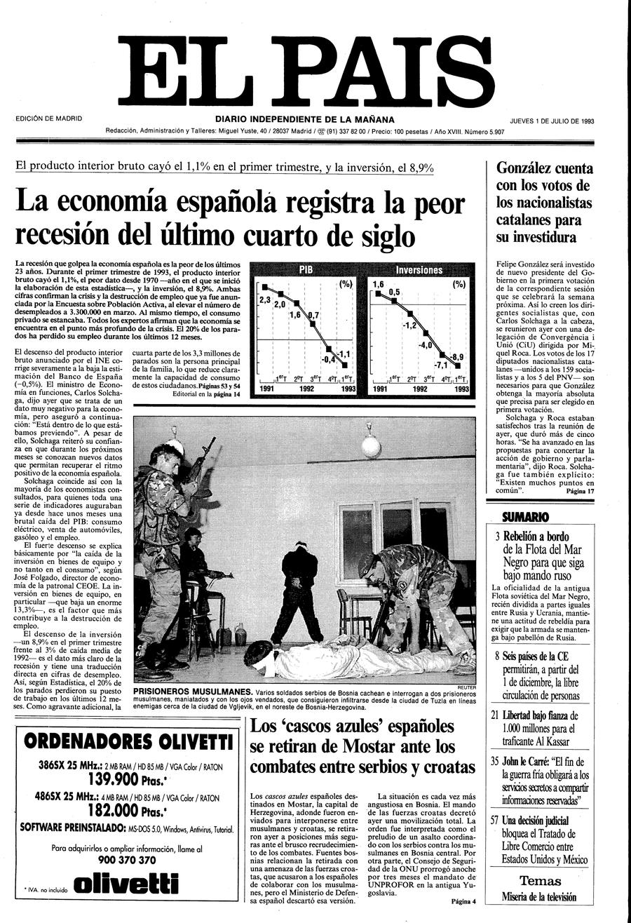 1 de Julio de 1993