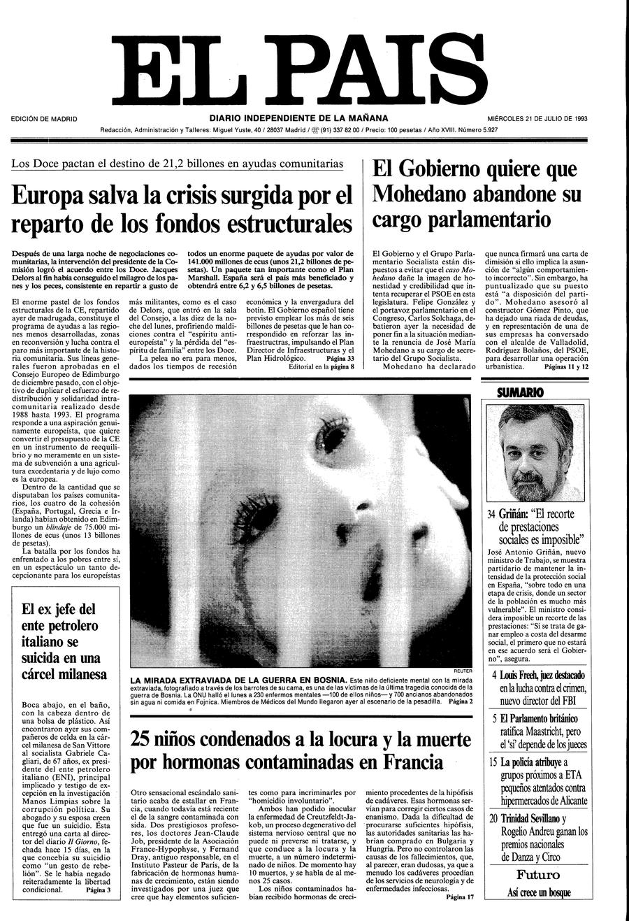21 de Julio de 1993