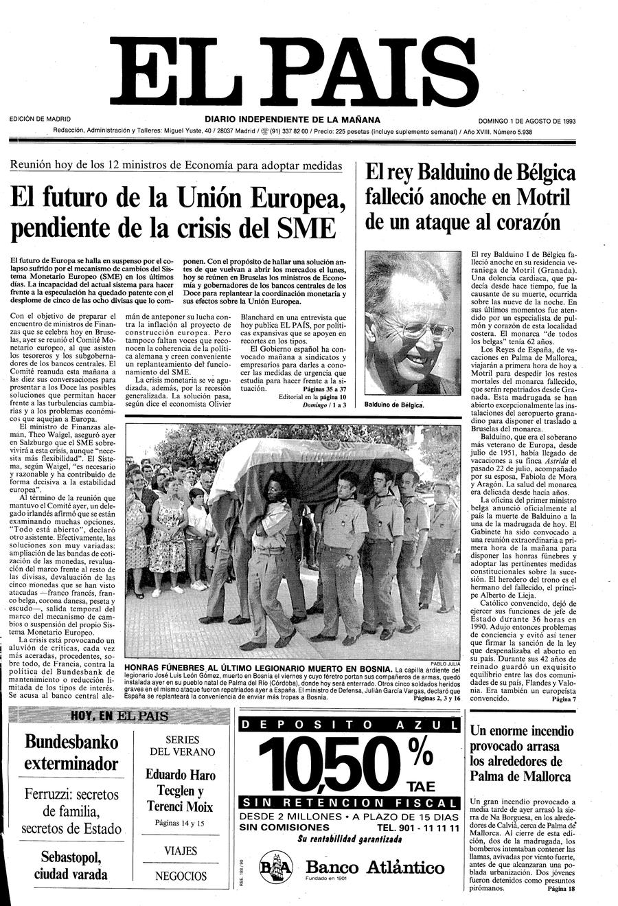 1 de Agosto de 1993
