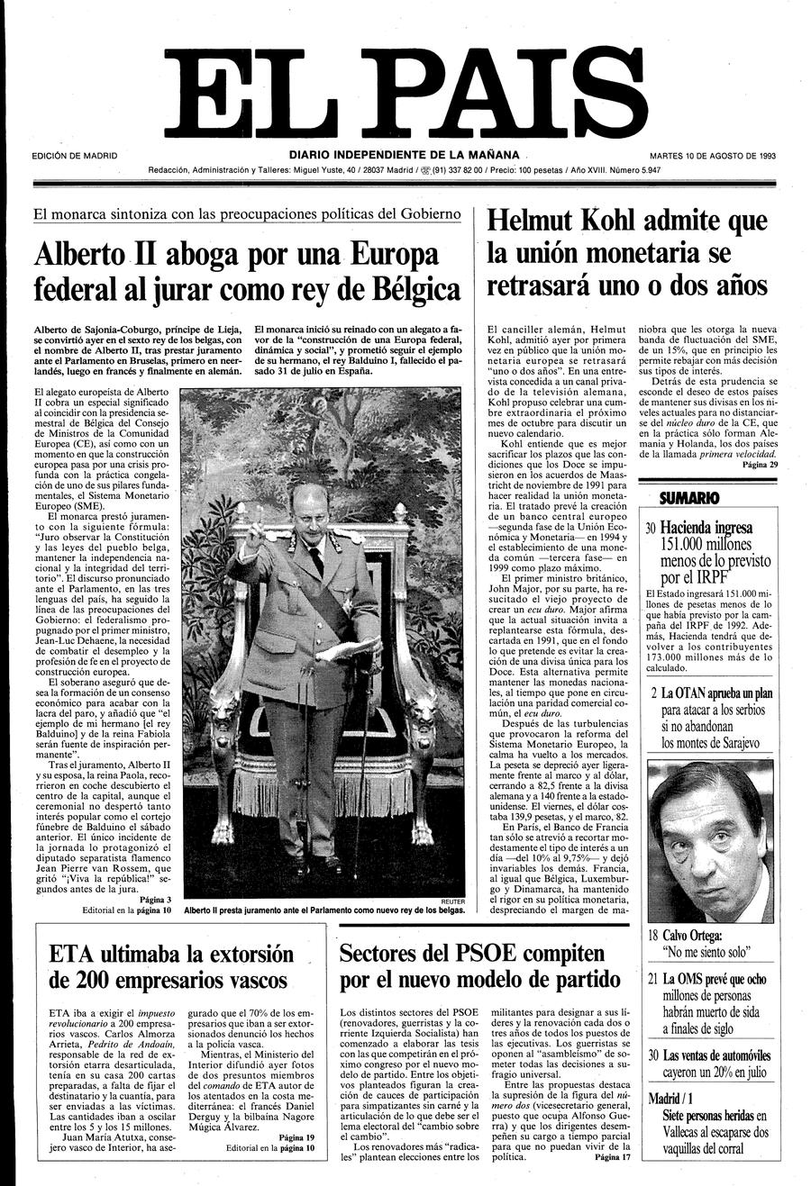 10 de Agosto de 1993