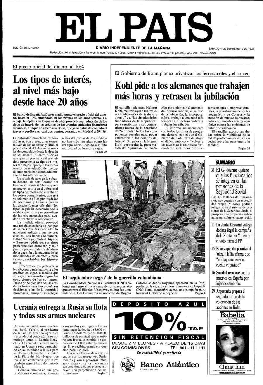 4 de Septiembre de 1993