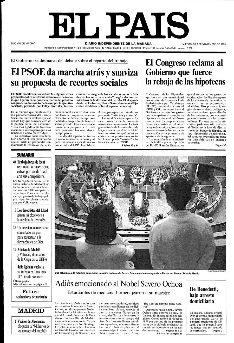 3 de Noviembre de 1993