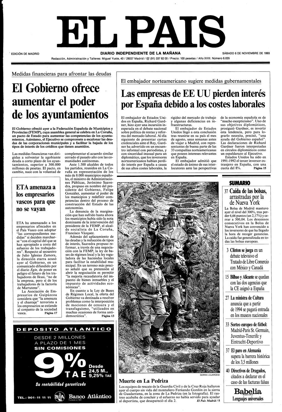 6 de Noviembre de 1993