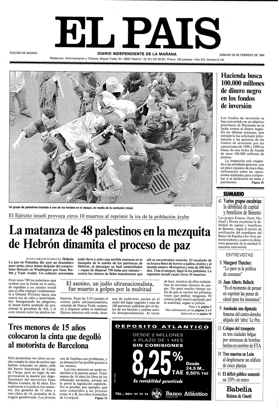 26 de Febrero de 1994
