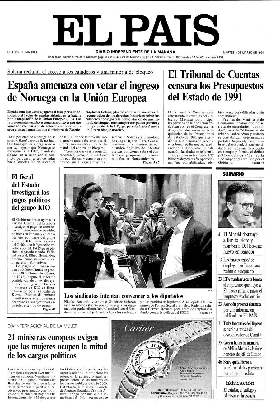 8 de Marzo de 1994