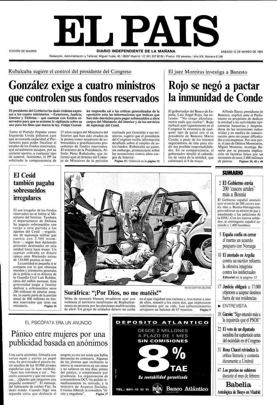 12 de Marzo de 1994