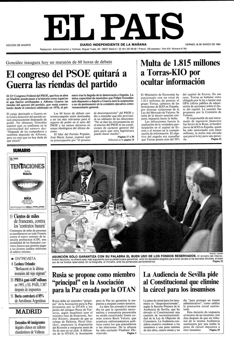18 de Marzo de 1994