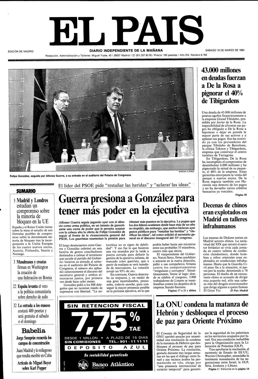 19 de Marzo de 1994