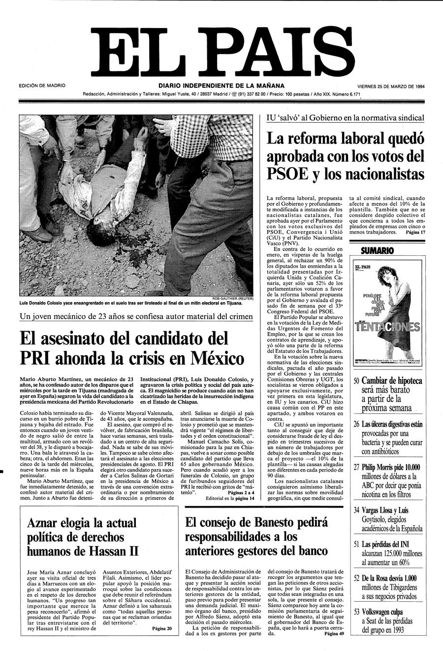 25 de Marzo de 1994