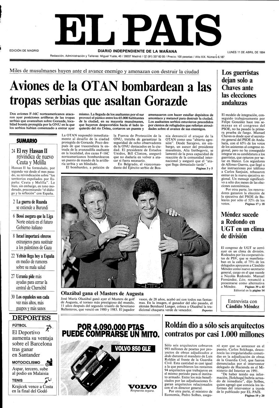 11 de Abril de 1994