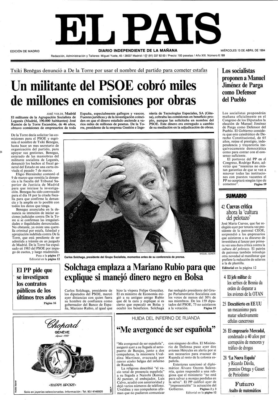 13 de Abril de 1994