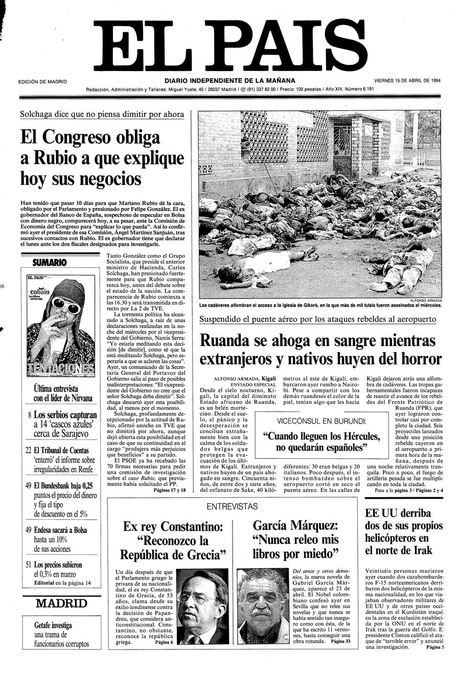 15 de Abril de 1994