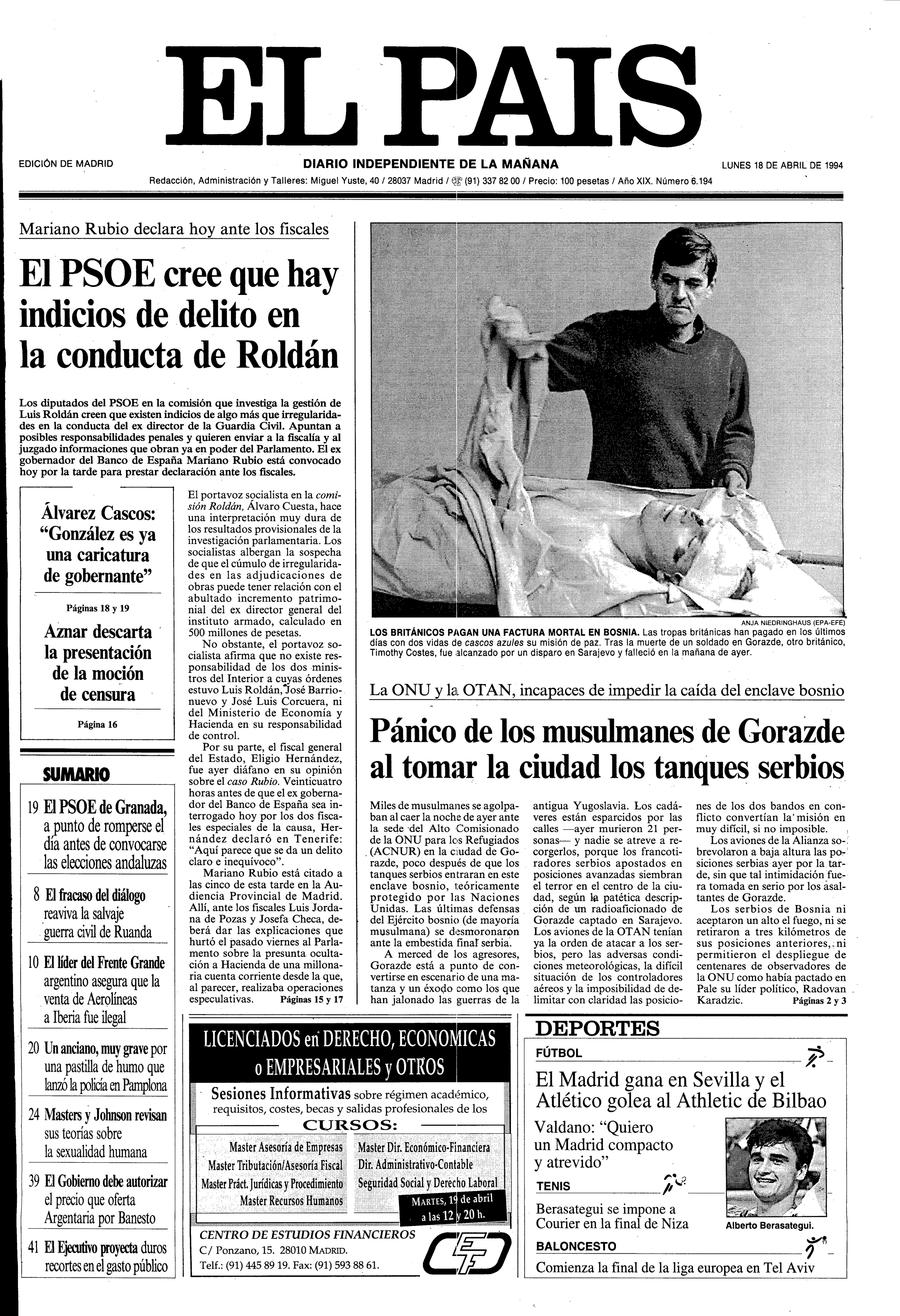 18 de Abril de 1994