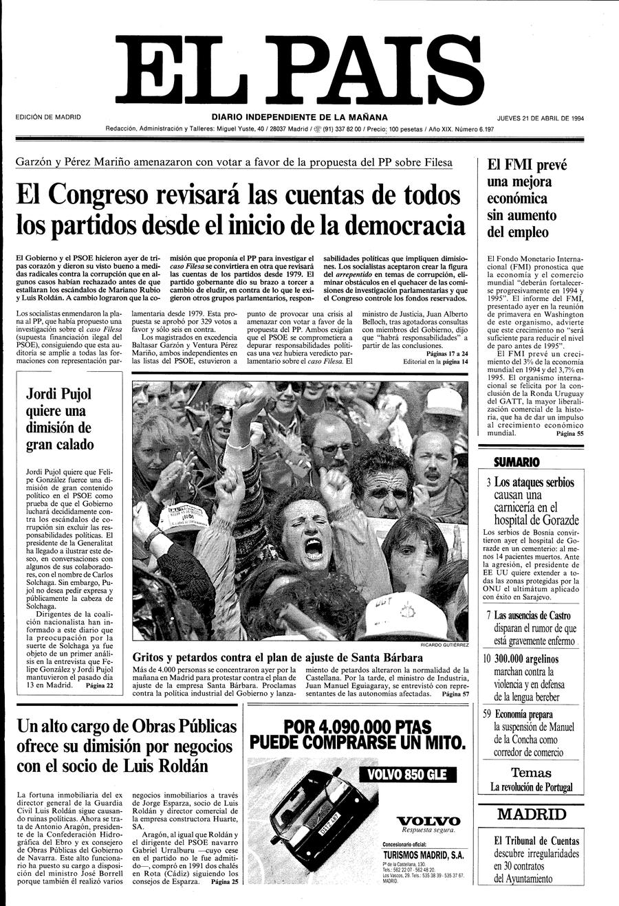 21 de Abril de 1994
