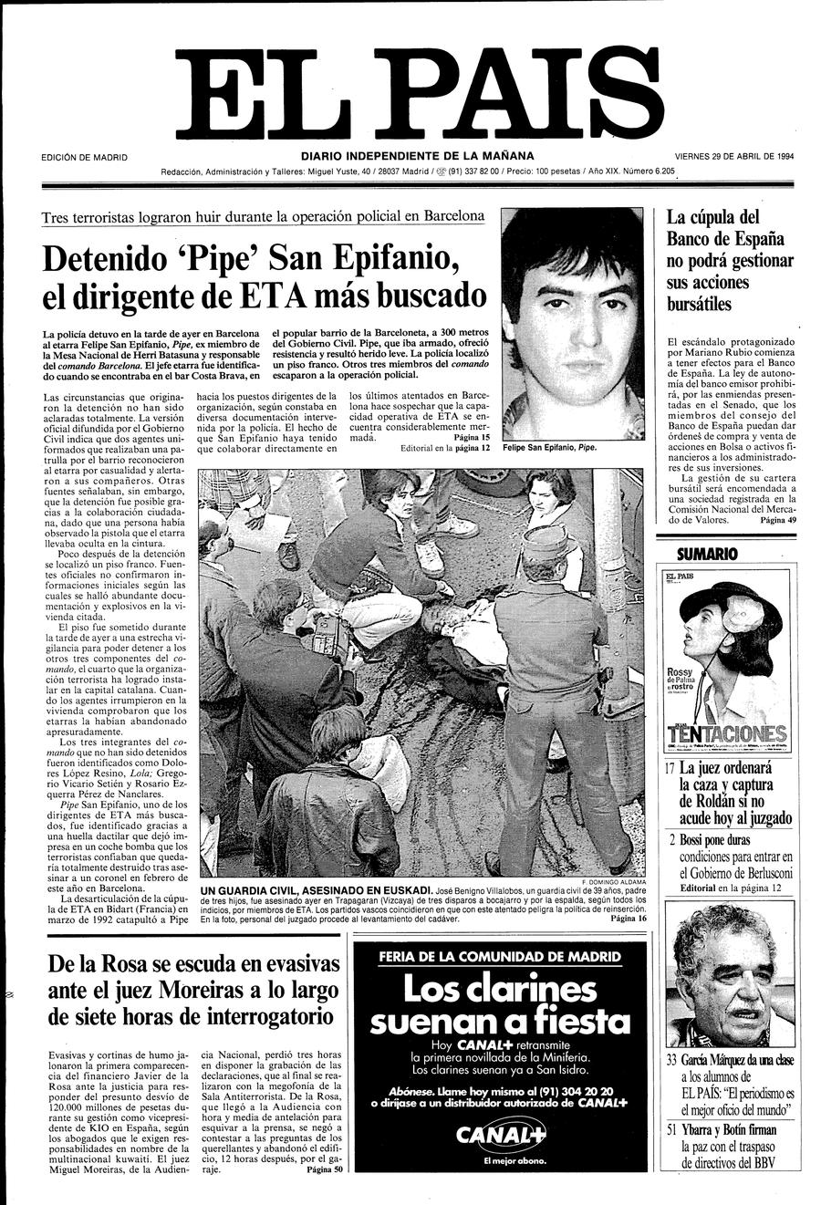 29 de Abril de 1994