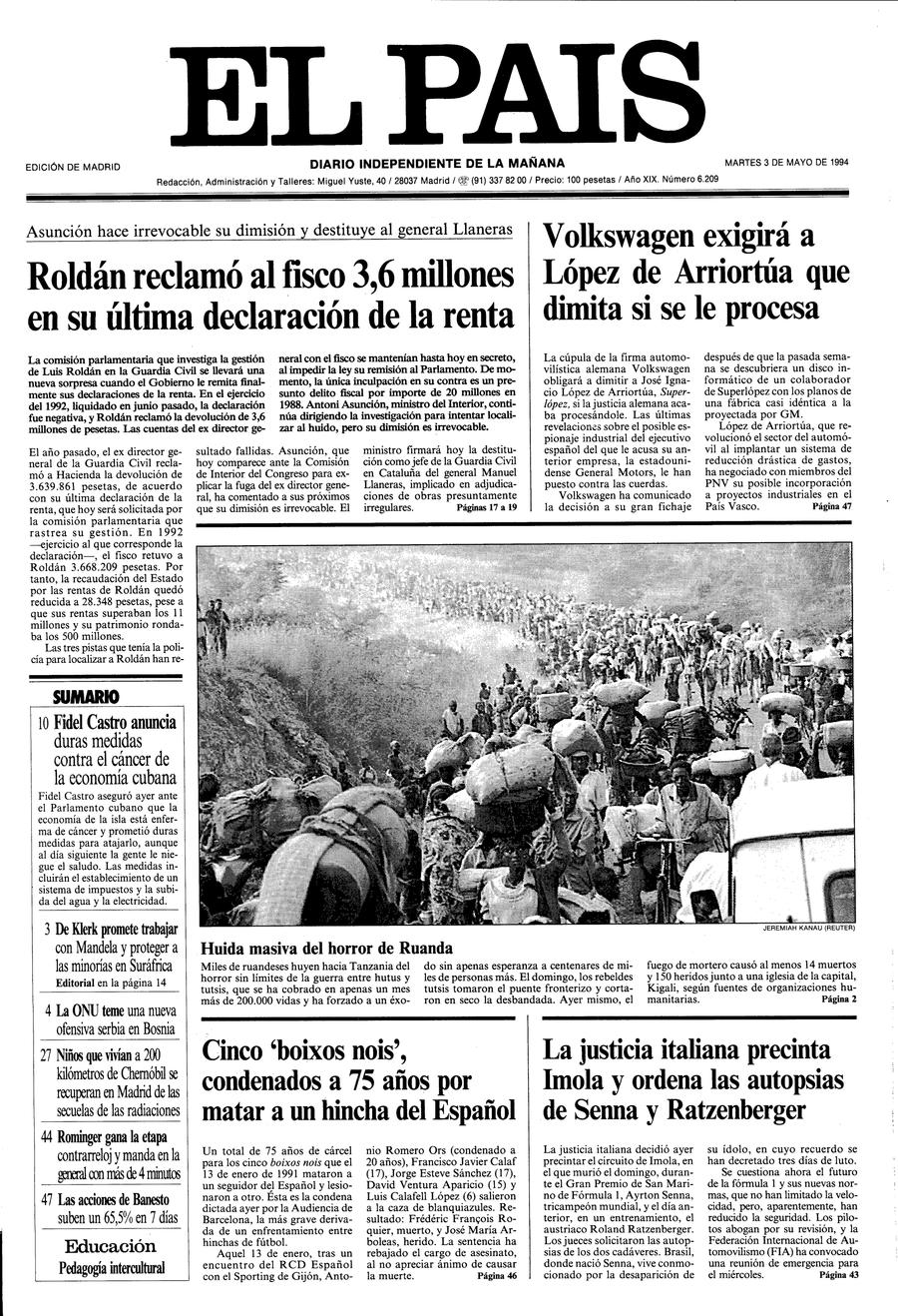 3 de Mayo de 1994