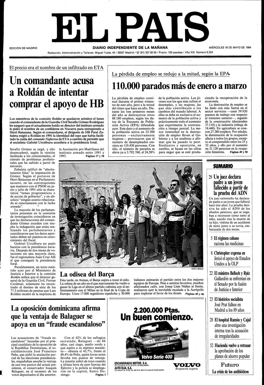 18 de Mayo de 1994