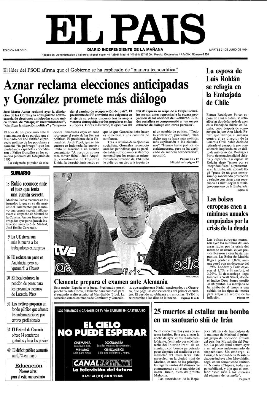 21 de Junio de 1994