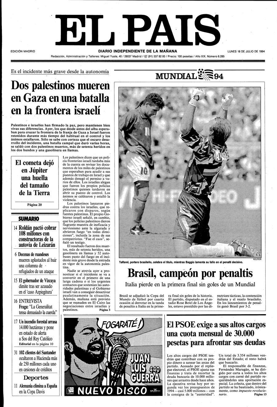 18 de Julio de 1994