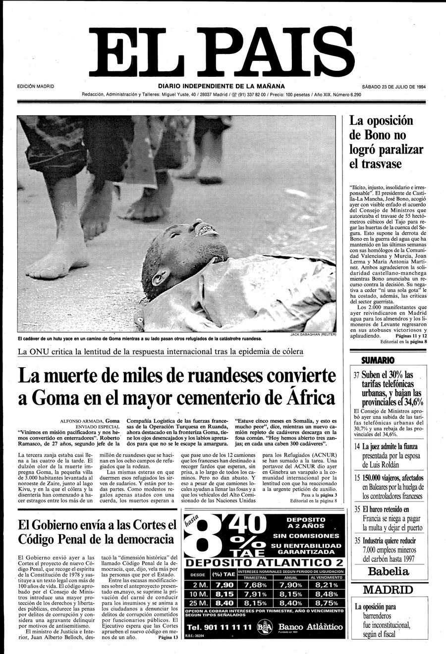 23 de Julio de 1994