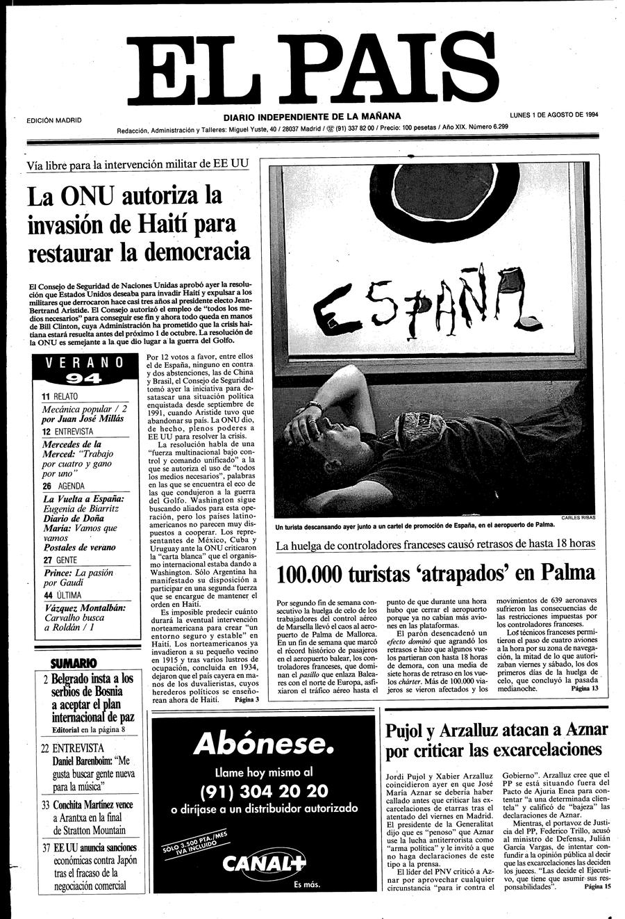 1 de Agosto de 1994