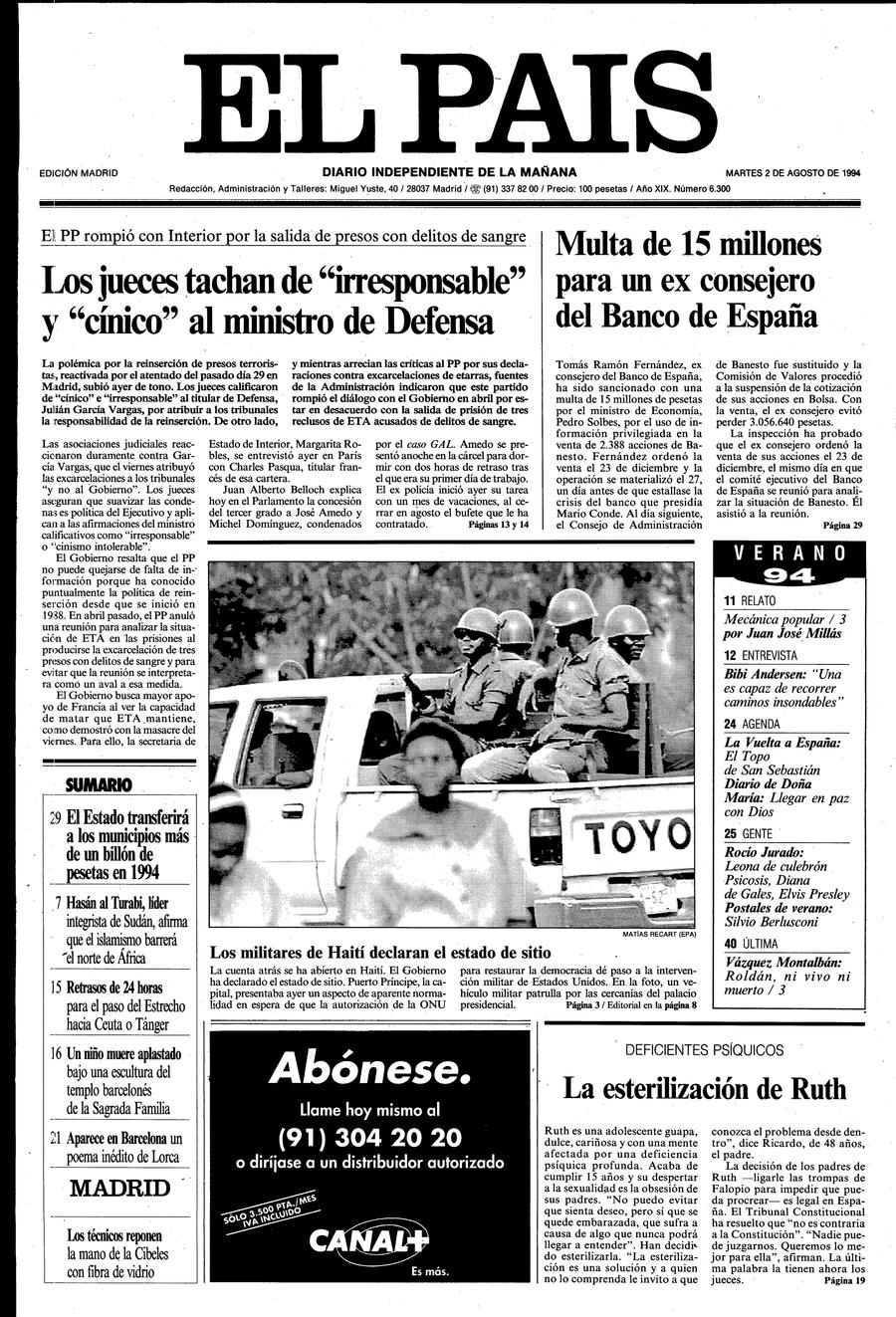 2 de Agosto de 1994