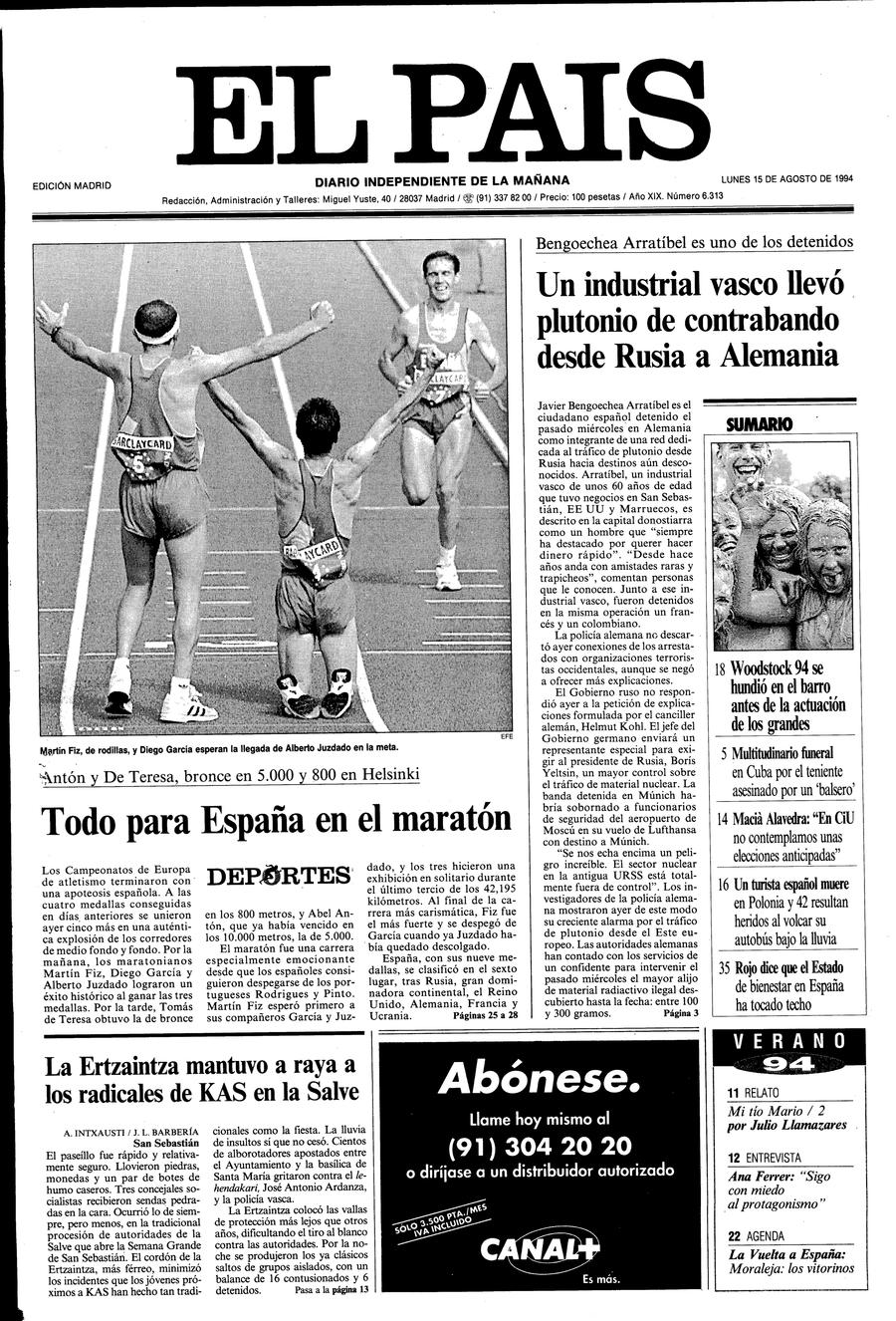 15 de Agosto de 1994