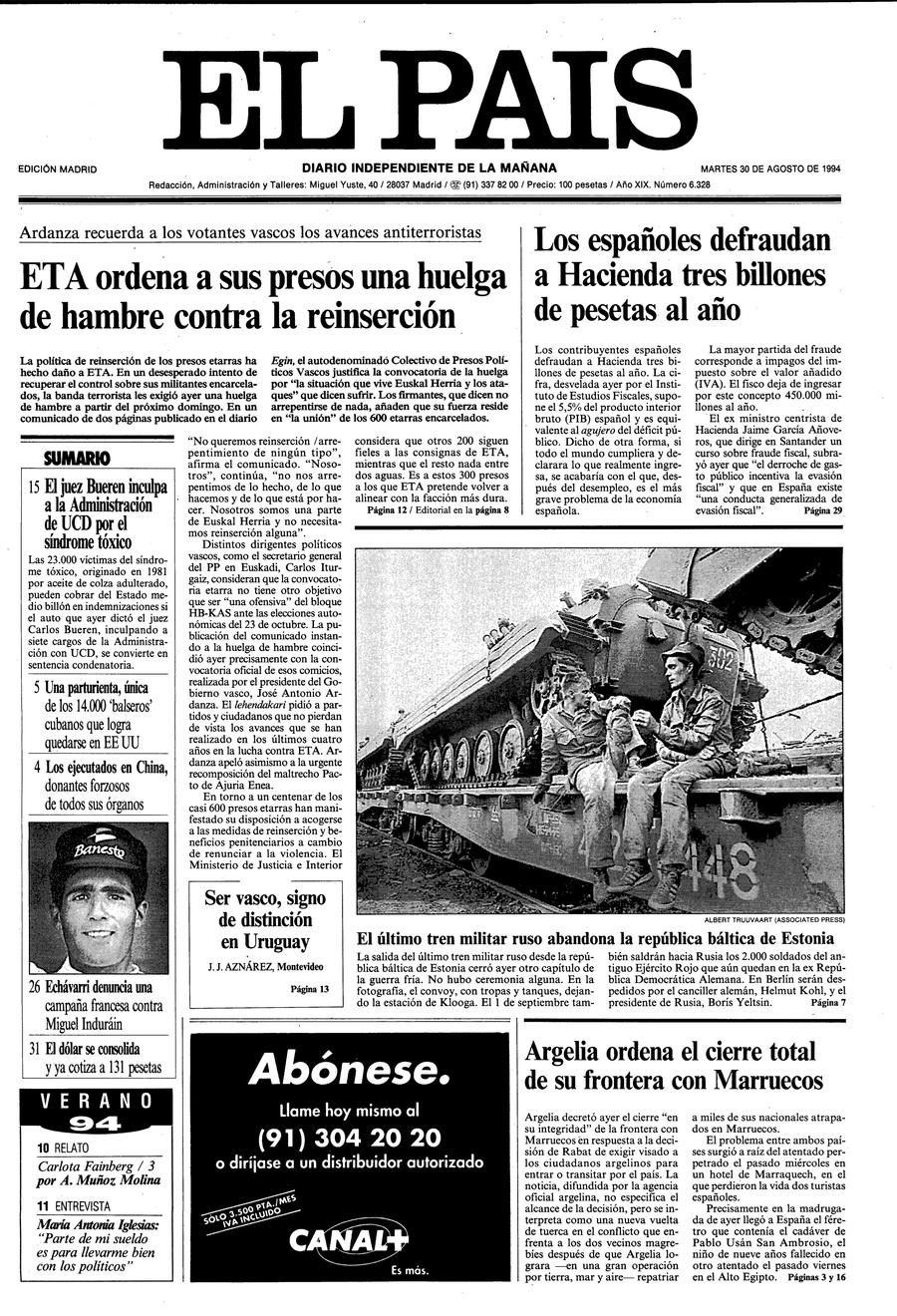 30 de Agosto de 1994