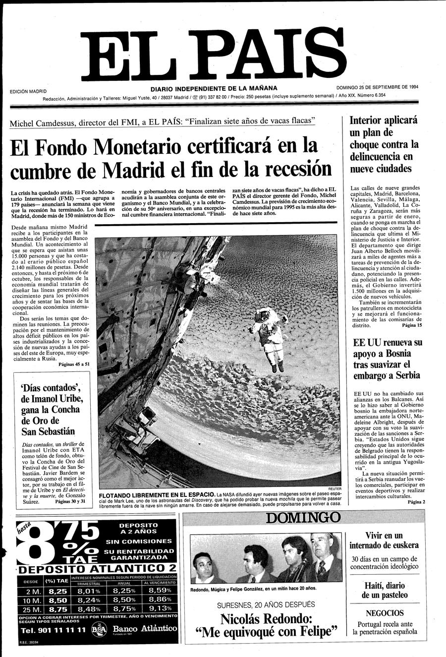 25 de Septiembre de 1994