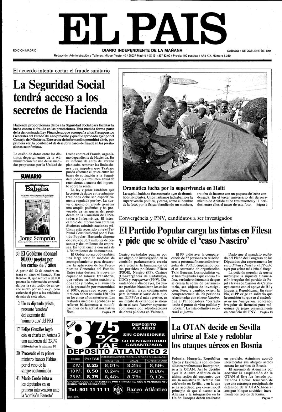 1 de Octubre de 1994