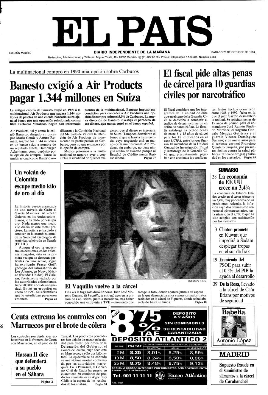 29 de Octubre de 1994