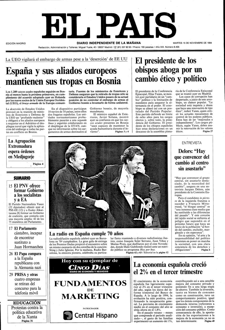 15 de Noviembre de 1994