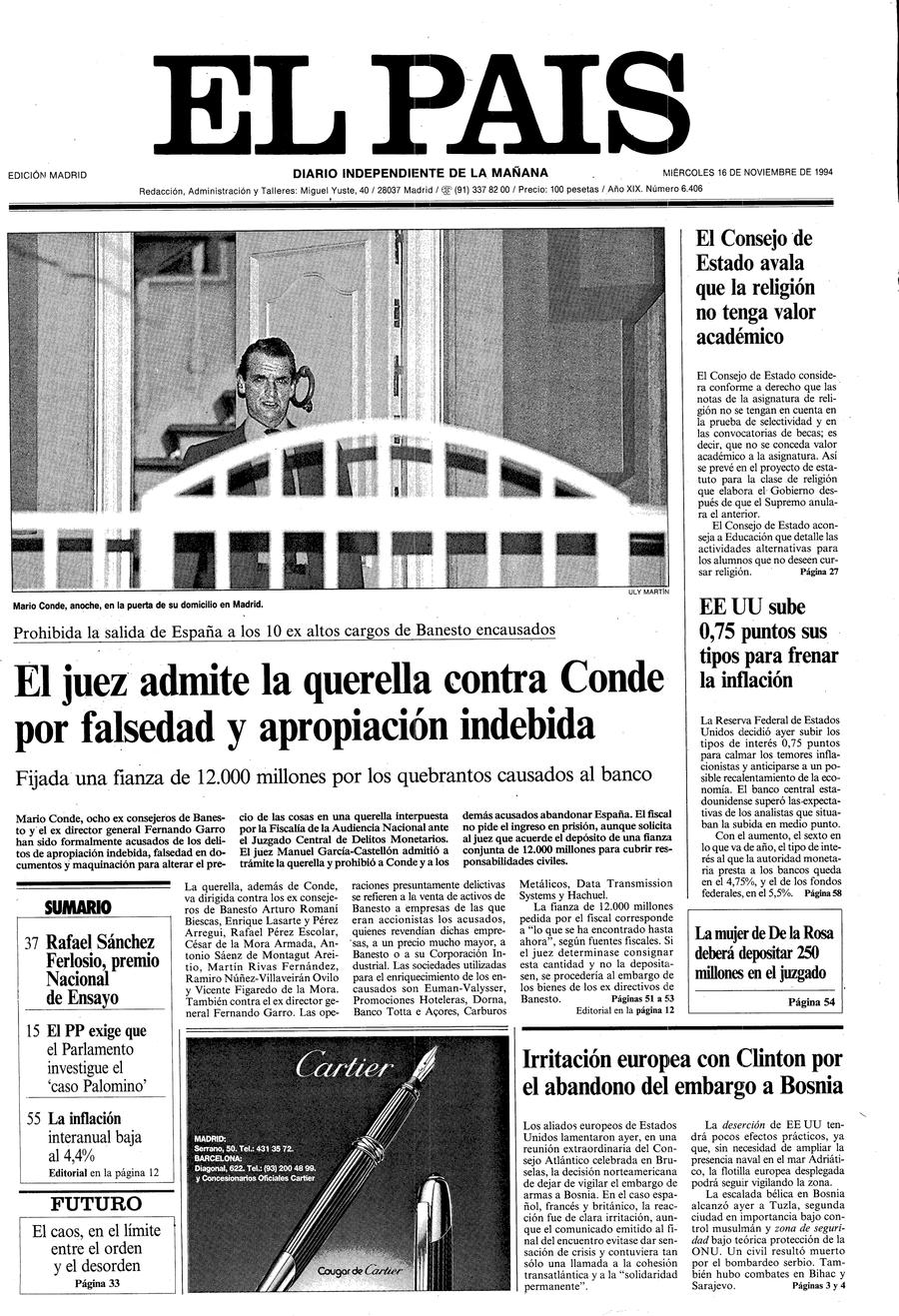 16 de Noviembre de 1994