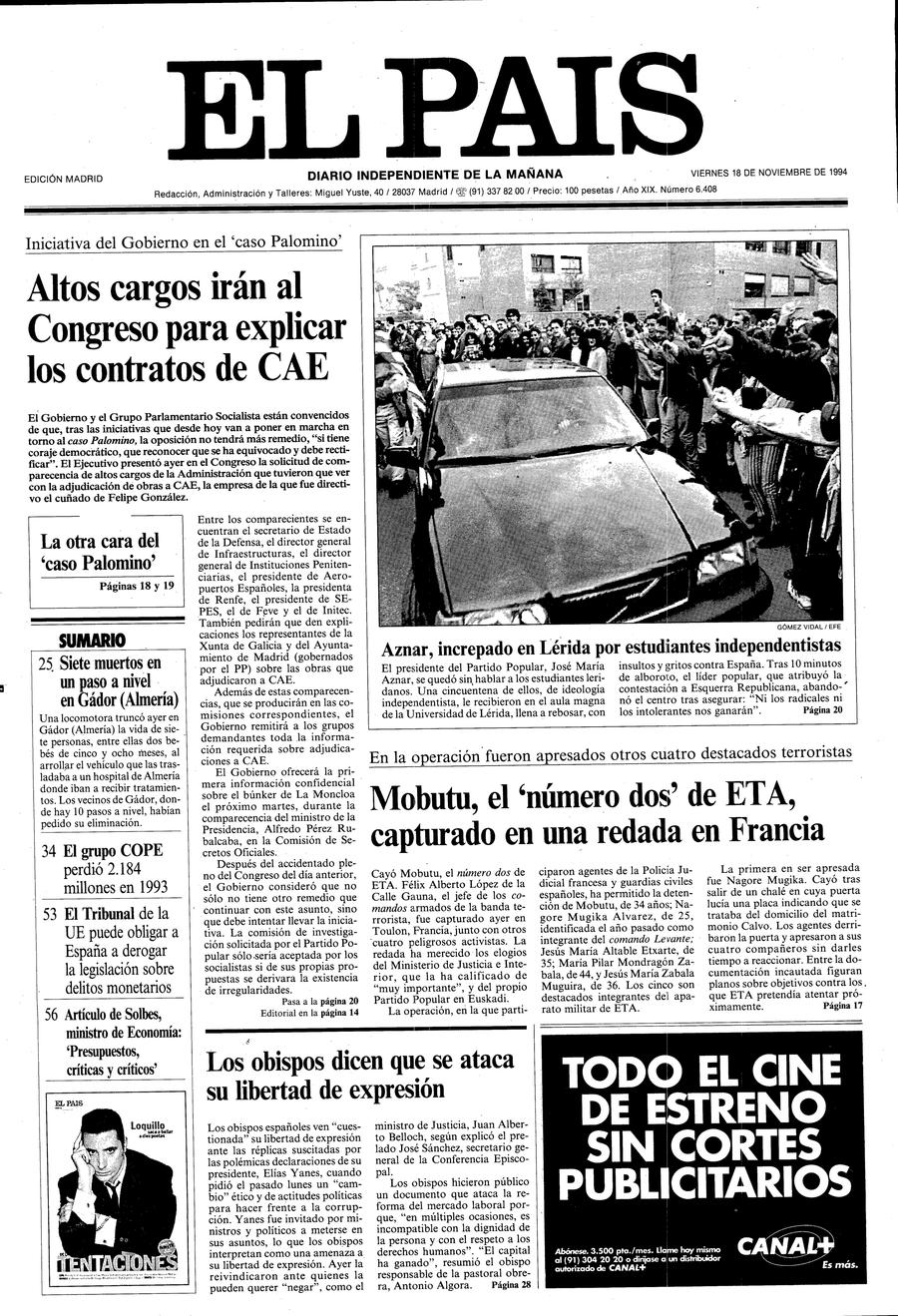 18 de Noviembre de 1994