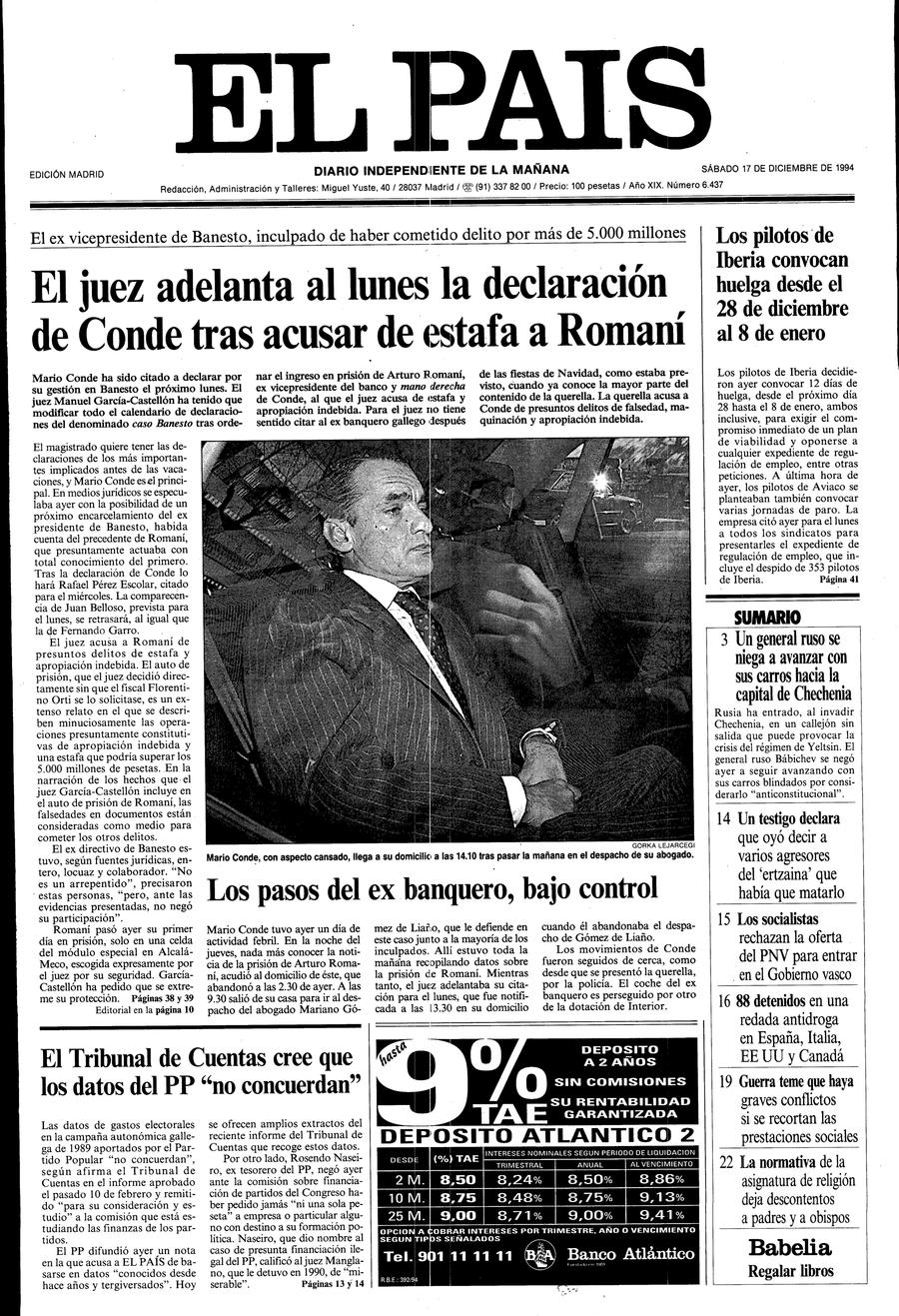 17 de Diciembre de 1994