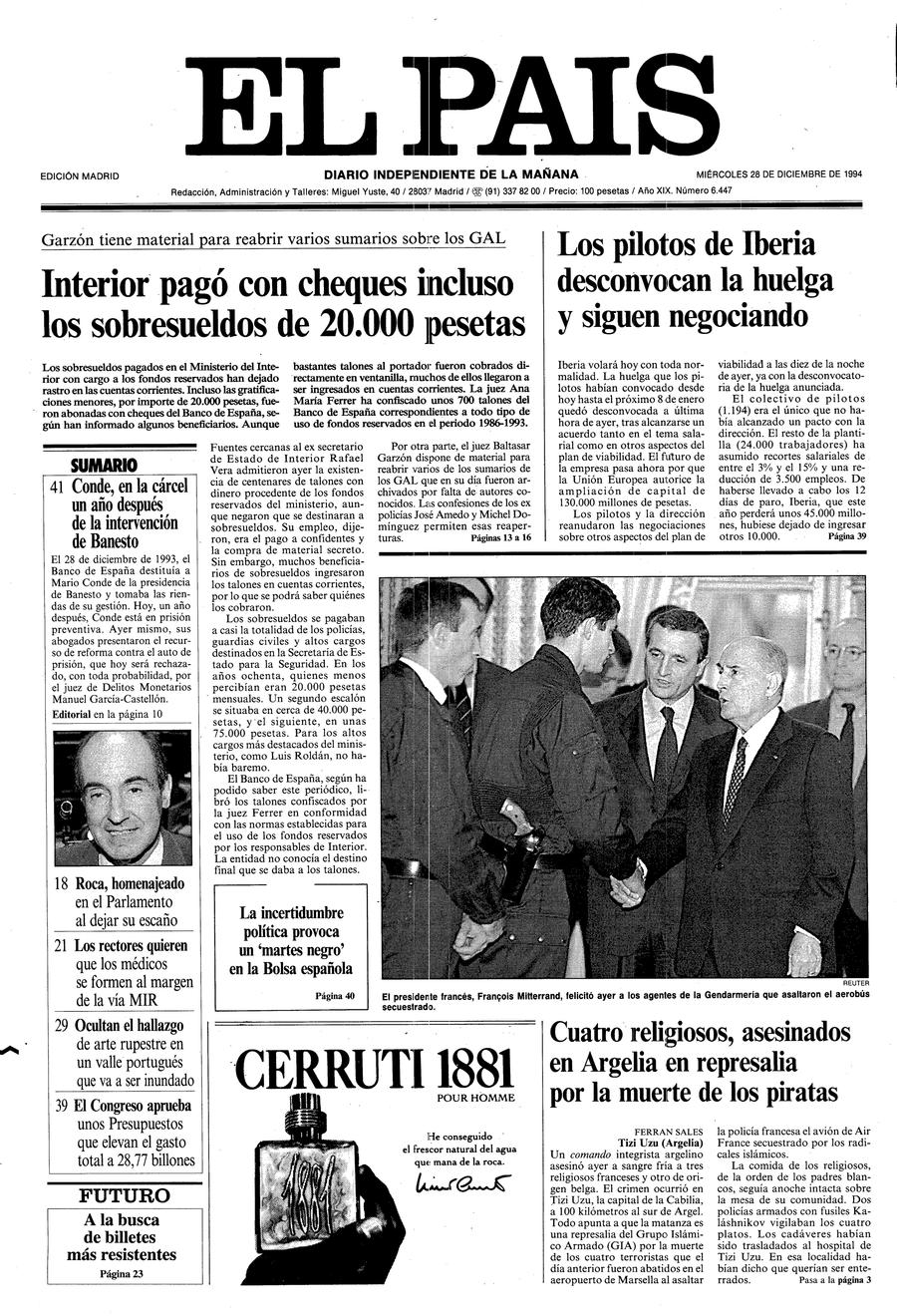 28 de Diciembre de 1994