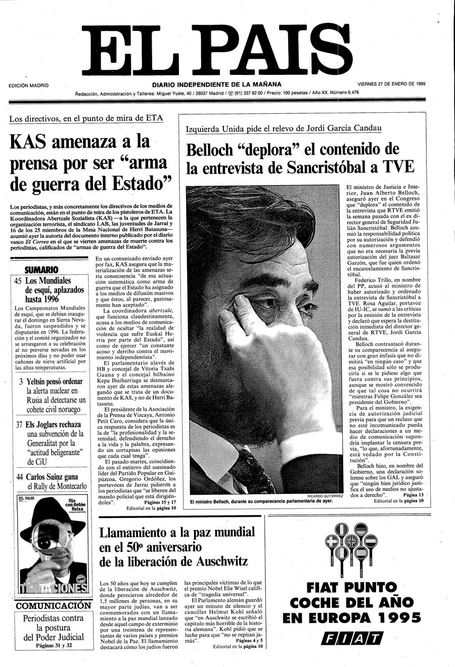 27 enero 1995
