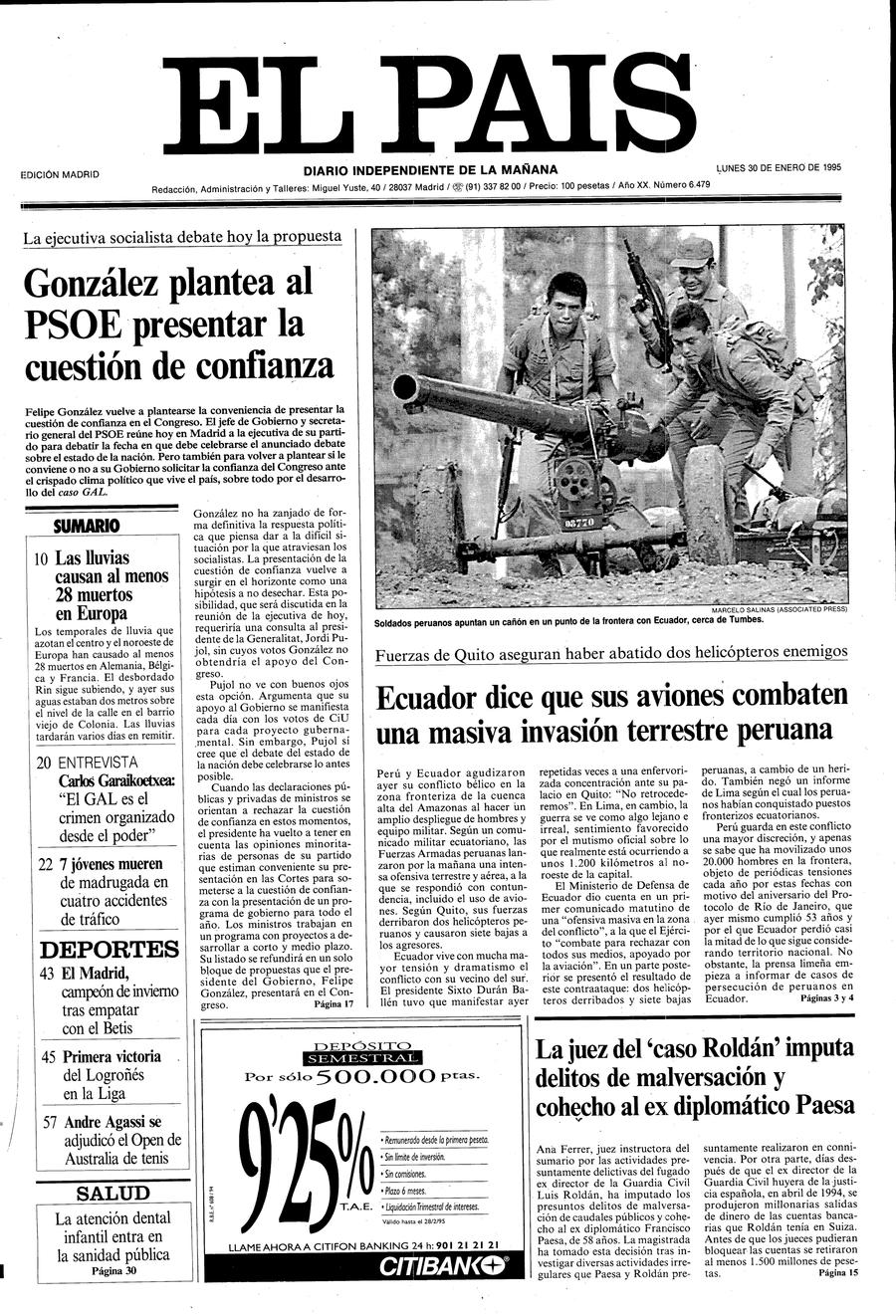 30 enero 1995