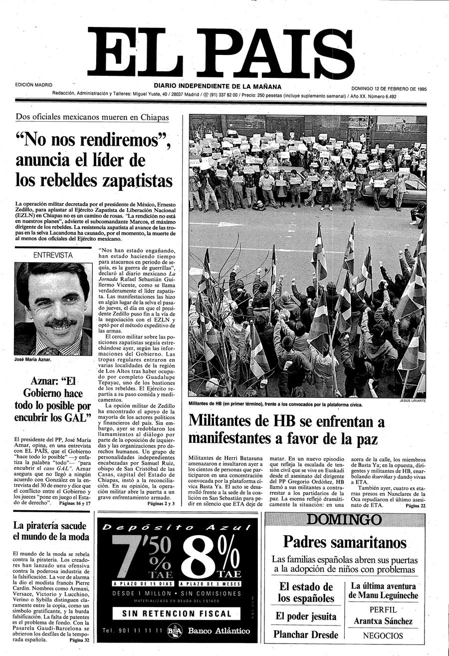 12 febrero 1995