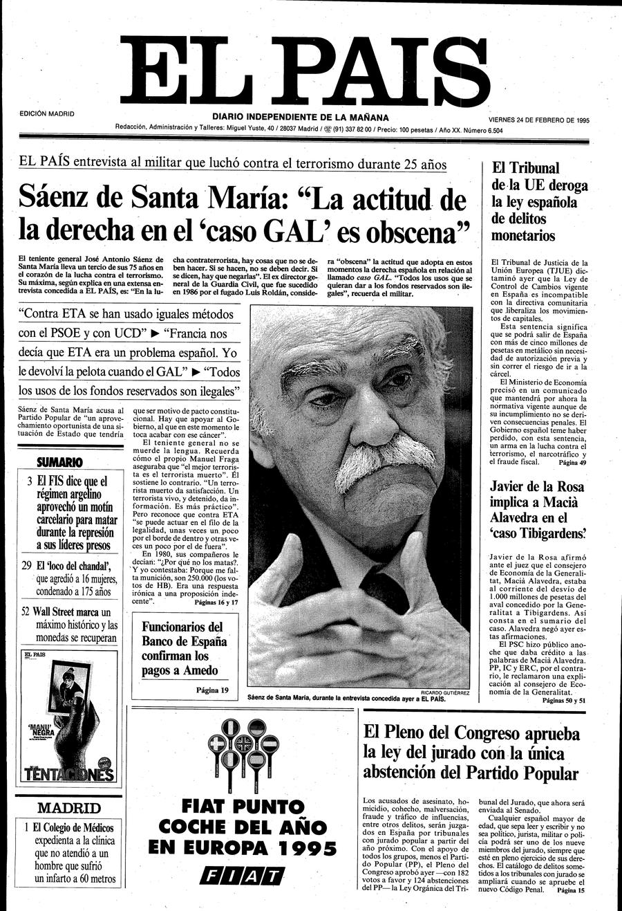 24 de Febrero de 1995