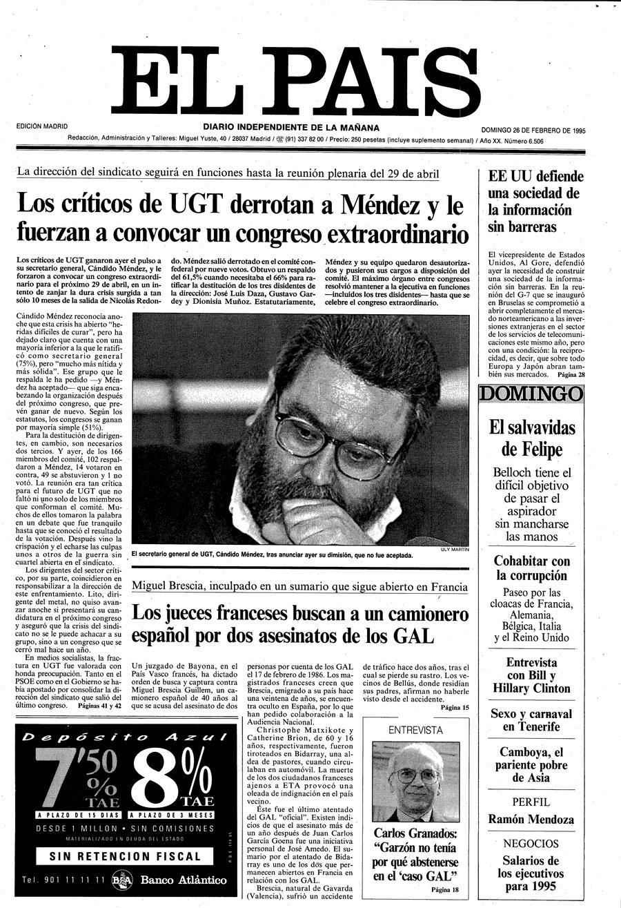 26 de Febrero de 1995
