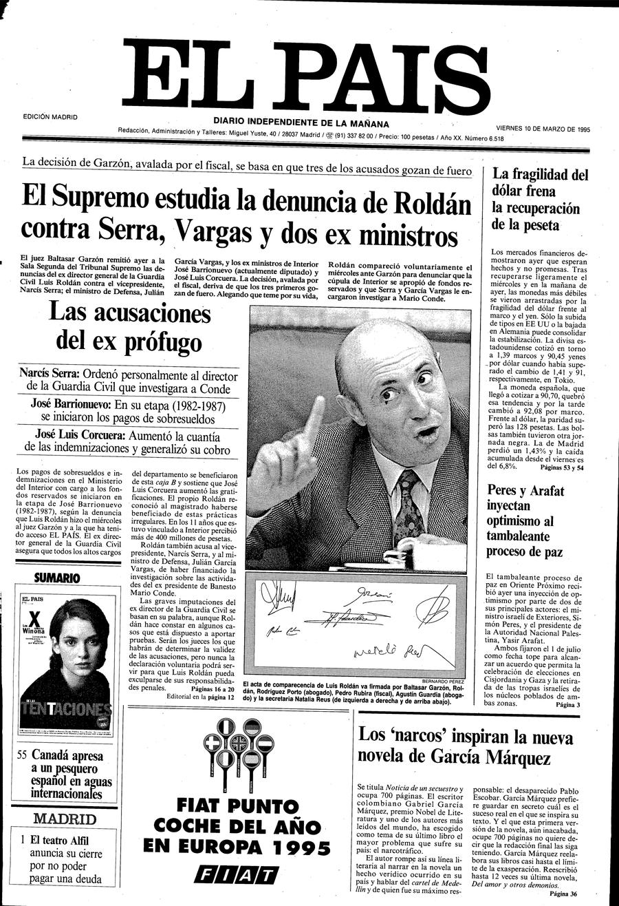 10 de Marzo de 1995