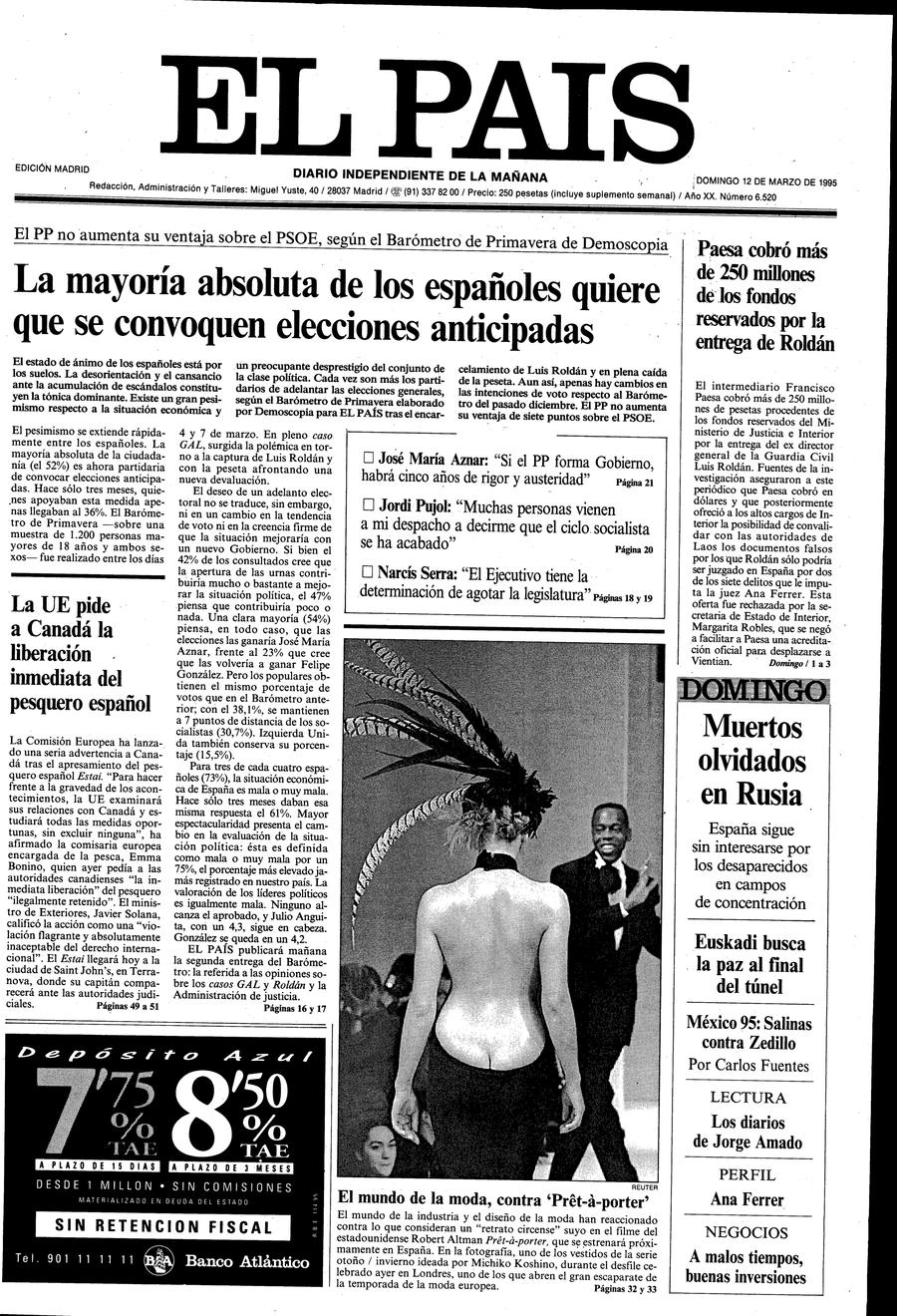 12 de Marzo de 1995