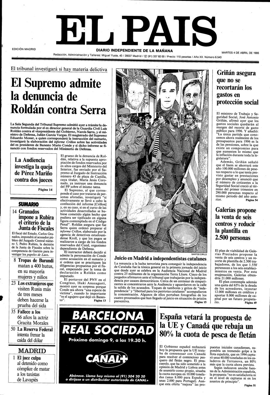 4 de Abril de 1995