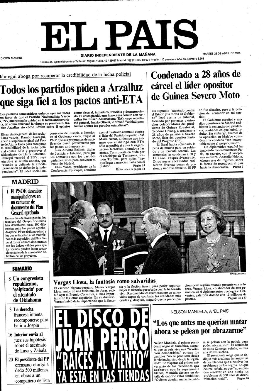 25 de Abril de 1995