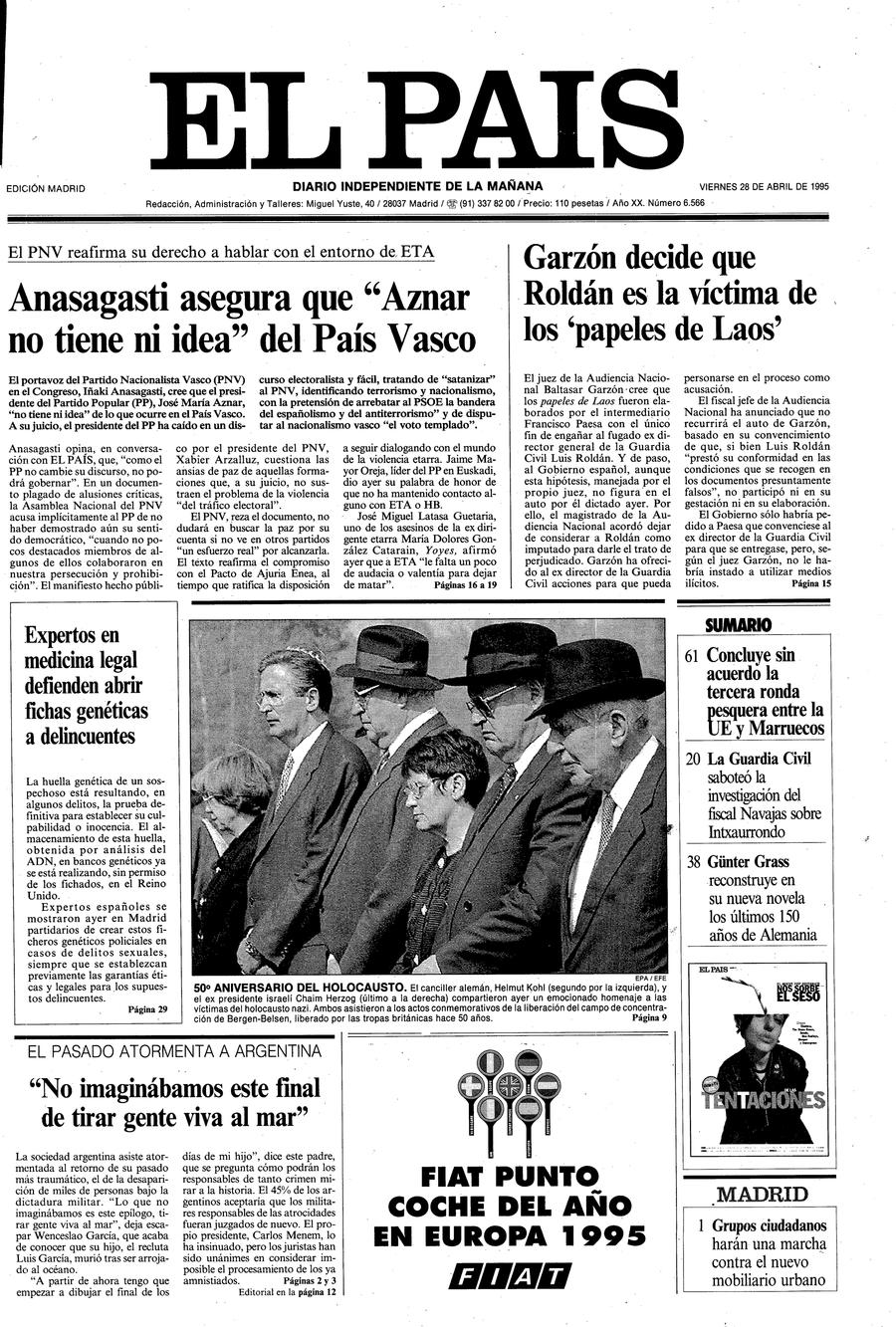 28 de Abril de 1995