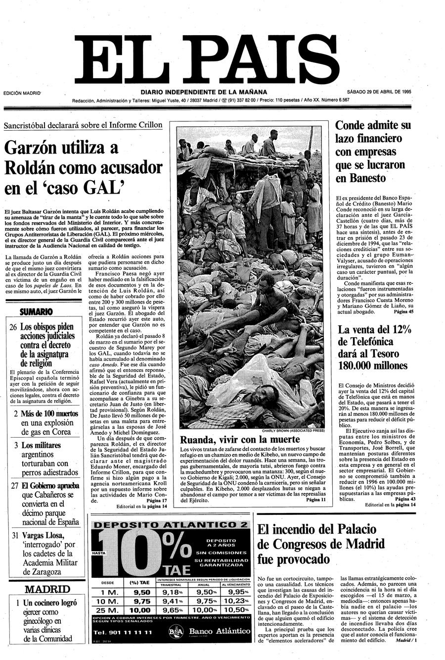 29 de Abril de 1995