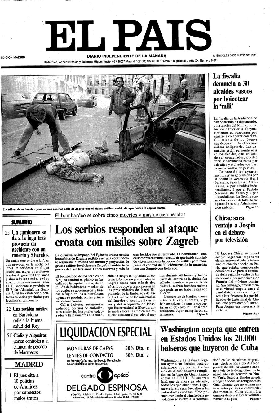 3 de Mayo de 1995
