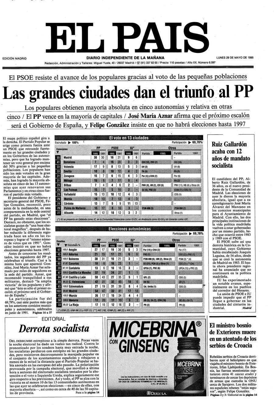 29 de Mayo de 1995