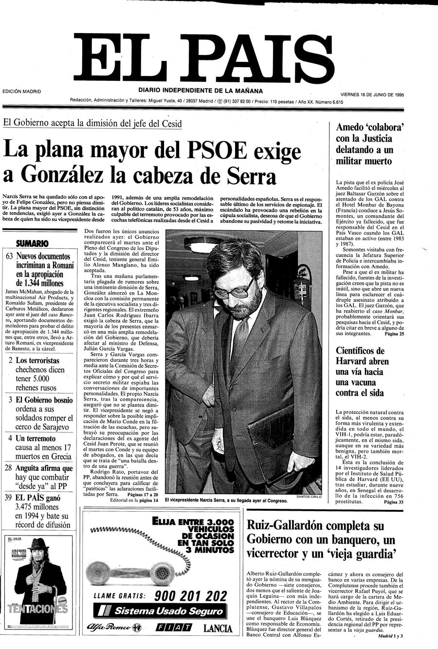 16 de Junio de 1995